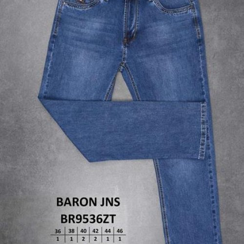 Джинсы God Baron (36-46) 9536 blue (деми) God Baron 9536 blue