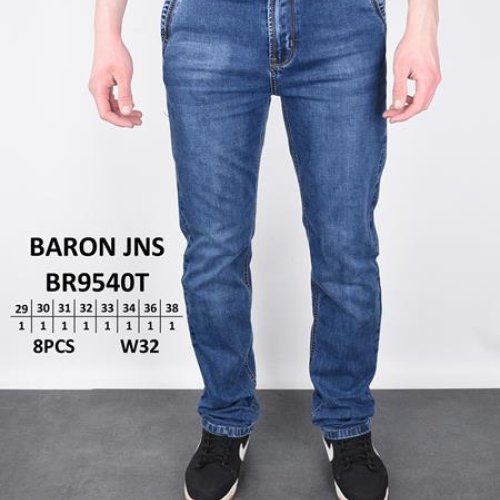 Джинсы God Baron (29-38) 9540 blue (деми) God Baron 9540 blue