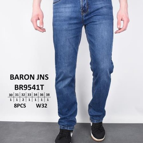 Джинсы God Baron (30-38) 9540-1 blue (деми) God Baron 9540-1 blue