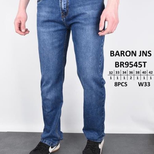 Джинсы God Baron (32-42) 9545 blue (деми) God Baron 9545 blue