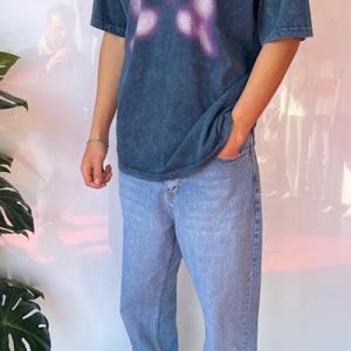 Футболка i8denim (S-2XL) 1966 blue (лето) i8denim 1966 blue