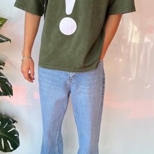 Футболка i8denim (S-2XL) 1984 khaki (лето) i8denim 1984 khaki