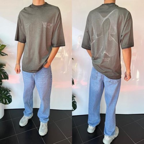 Футболка i8denim (S-XL) 1992 d.grey (лето) i8denim 1992 d.grey