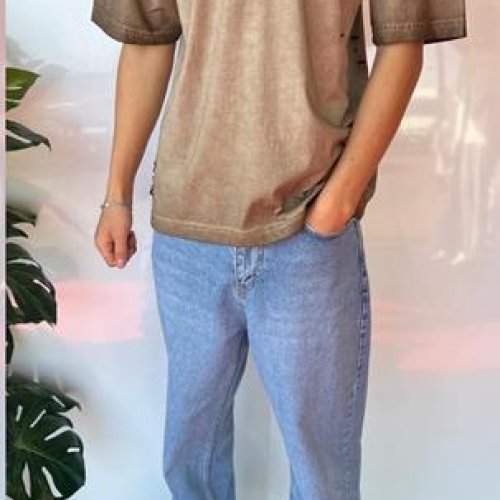 Футболка i8denim (S-XL) 1996 beige (лето) i8denim 1996 beige