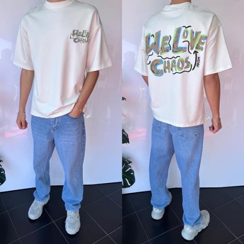 Футболка i8denim (S-2XL) 2004 white (лето) i8denim 2004 white