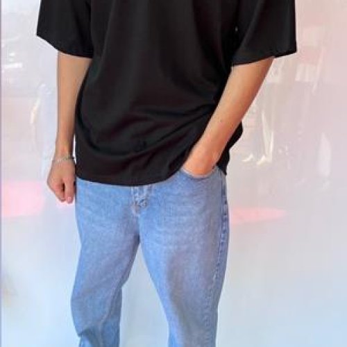 Футболка i8denim (S-2XL) 2011 black (лето) i8denim 2011 black