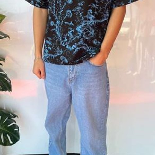 Футболка i8denim (S-2XL) 2016 black (лето) i8denim 2016 black