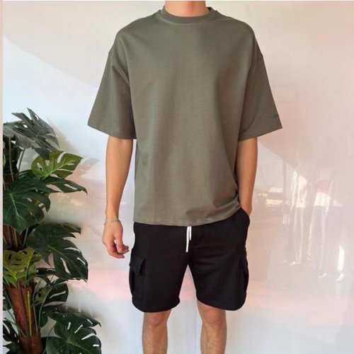 Футболка i8denim (S-2XL) 2071 khaki (лето) i8denim 2071 khaki