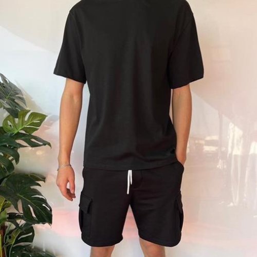 Футболка i8denim (S-XL) 2080 black (лето) i8denim 2080 black