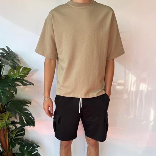 Футболка i8denim (S-2XL) 2085 beige (лето) i8denim 2085 beige