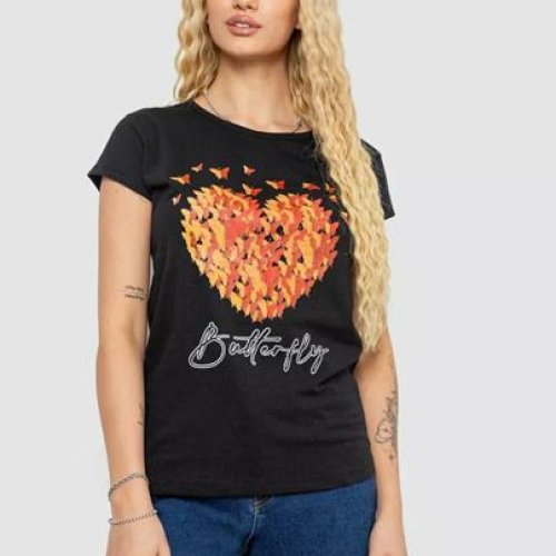 Футболка Seven Group (S-L) 2204 black (лето) Seven Group 2204 black