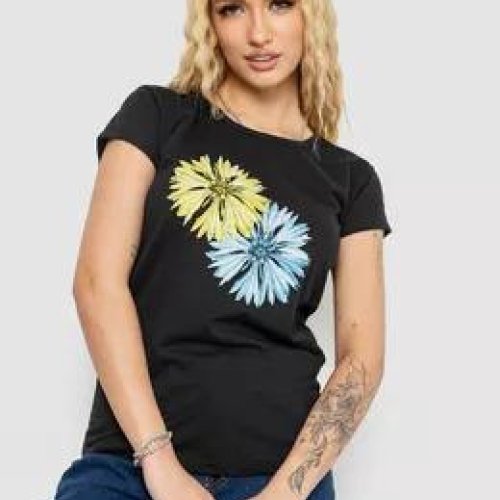 Футболка Seven Group (S-L) 2215 black (лето) Seven Group 2215 black