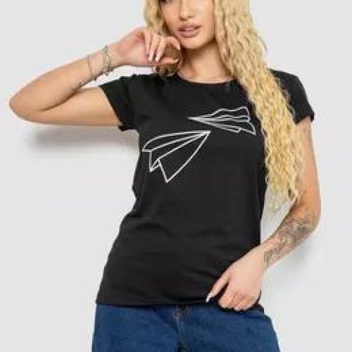 Футболка Seven Group (S-L) 2217 black (лето) Seven Group 2217 black