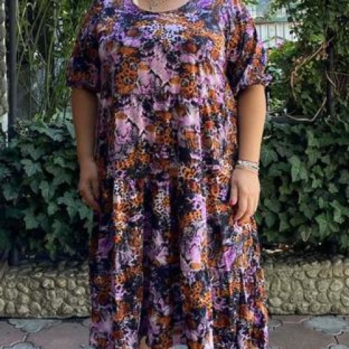 Платье BAT (52-56) 1925 lilac (лето) BAT 1925 lilac