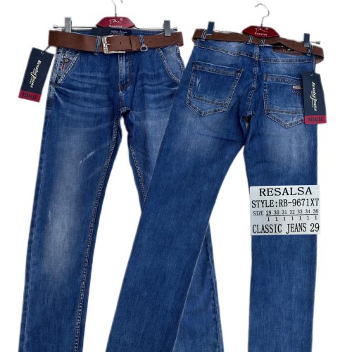 Джинсы God Baron (29-36) RB-9671XT blue (деми) God Baron RB-9671XT blue