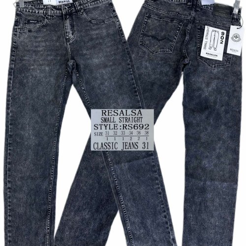 Джинсы God Baron (31-38) RS692 black (деми) God Baron RS692 black