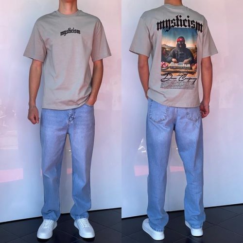 Футболка i8denim (S-XL) 2245 grey (лето) i8denim 2245 grey