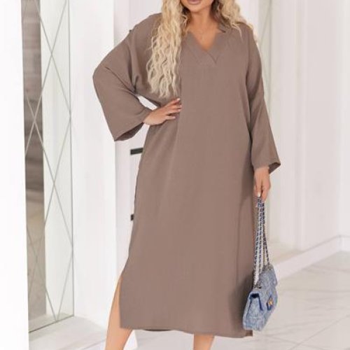 Платье Seven Zikina (50-64) 1313 grey (деми) Seven Zikina 1313 grey