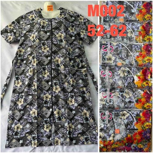 Халат HomeWear (52-62) M002 mix (лето) HomeWear M002 mix