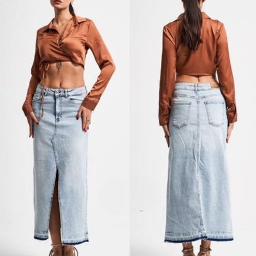 Юбка Ruxa (38-48) 2773-1 l.blue (лето) Ruxa 2773-1 l.blue