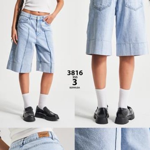 Шорты Ruxa (34-42) 3816 l.blue (лето) Ruxa 3816 l.blue