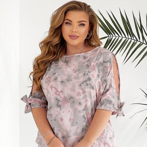 Футболка BAT (46-54) BT195 pink (лето) BAT BT195 pink