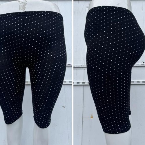 Бриджи Sport style (54-68) 0-2 black-white (лето) Sport style 0-2 black-white