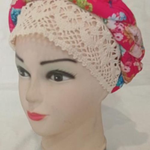 Чалма Mabi (56-62) MB126 pink (лето) Mabi MB126 pink