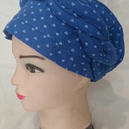 Чалма Mabi (56-62) MB129 blue (лето) Mabi MB129 blue