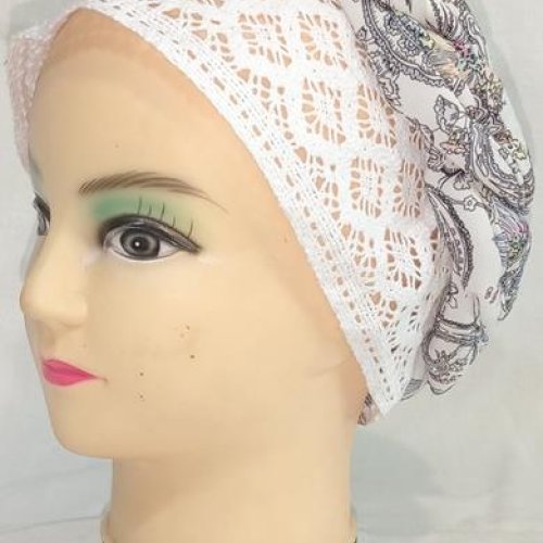 Чалма Mabi (56-62) MB133 white (лето) Mabi MB133 white