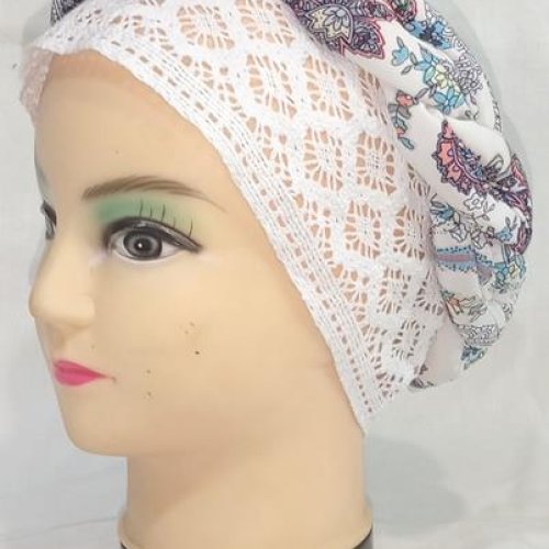 Чалма Mabi (56-62) MB135 white (лето) Mabi MB135 white