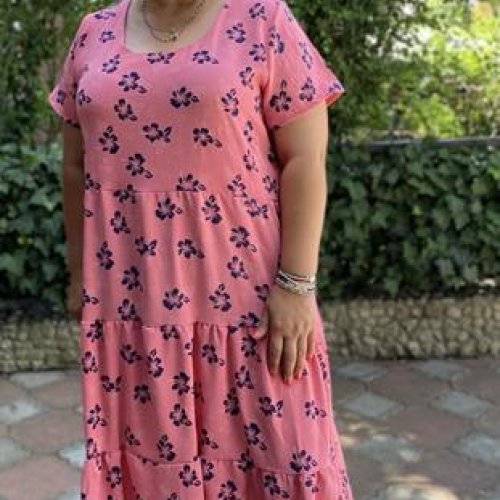 Платье BAT (50-56) 1940 pink (лето) BAT 1940 pink