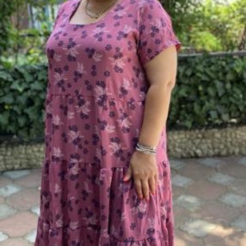 Платье BAT (50-56) 1940 purple (лето) BAT 1940 purple