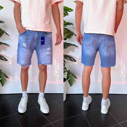 Шорты i8denim (29-36) 2260 l.blue (лето) i8denim 2260 l.blue