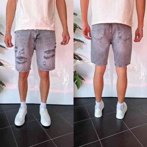 Шорты i8denim (29-36) 2271 grey (лето) i8denim 2271 grey