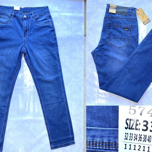 Джинсы God Baron (32-42) 574 blue (деми) God Baron 574 blue