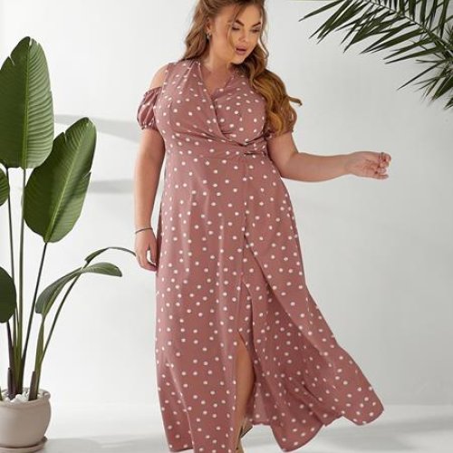 Платье BAT (48-58) 358 beige (лето) BAT 358 beige