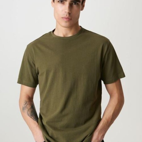 Футболка Sport style (2XL-5XL) 80 khaki (лето) Sport style 80 khaki