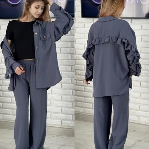 Костюм Karolina (32-42) KR117 navy (деми) Karolina KR117 navy