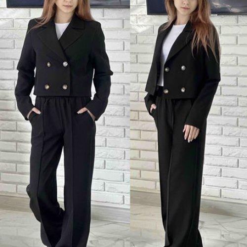 Костюм Karolina (32-42) KR71 black (деми) Karolina KR71 black