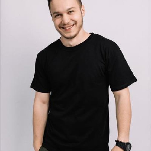 Футболка Sport style (M-2XL) 08 black-old-1 (лето) Sport style 08 black-old-1