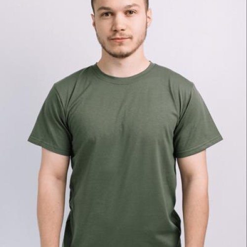 Футболка Sport style (M-2XL) 08 green (лето) Sport style 08 green