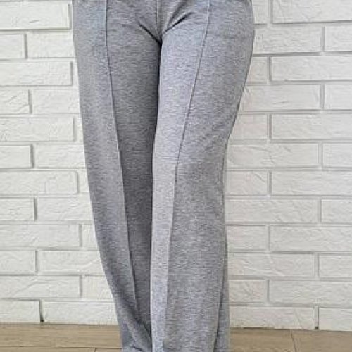 Штаны спорт Sport style (S-XL) 1048 l.grey (деми) Sport style 1048 l.grey