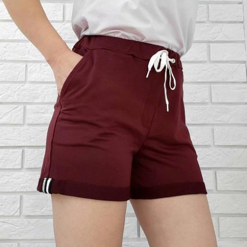 Шорты Sport style (S-XL) 621 wine (лето) Sport style 621 wine