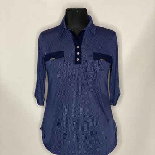 Блузка Kirgiz (50-60) K43 navy (деми) Kirgiz K43 navy