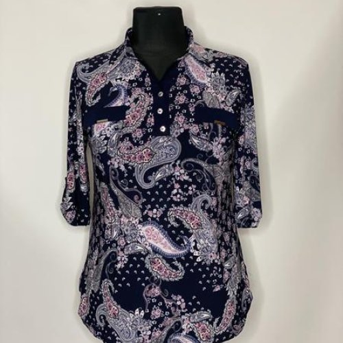 Блузка Kirgiz (50-60) K45 black (деми) Kirgiz K45 black