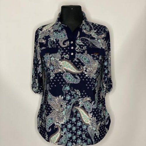 Блузка Kirgiz (50-60) K46 navy (деми) Kirgiz K46 navy