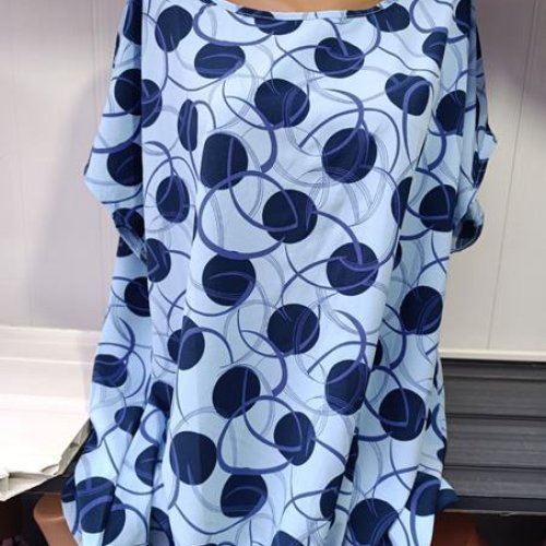 Футболка Galina (60-64) 541-2 l.blue (лето) Galina 541-2 l.blue