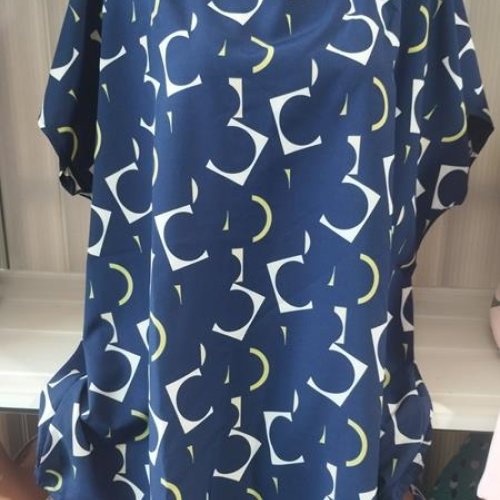 Футболка Galina (60-64) 541-4 navy (лето) Galina 541-4 navy