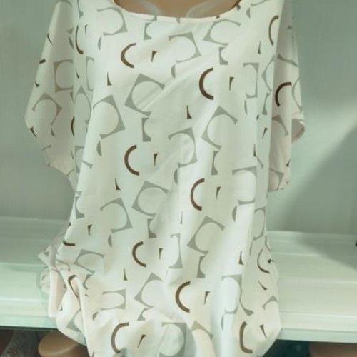 Футболка Galina (60-64) 541-4 white (лето) Galina 541-4 white